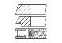 jeu de segments de piston
