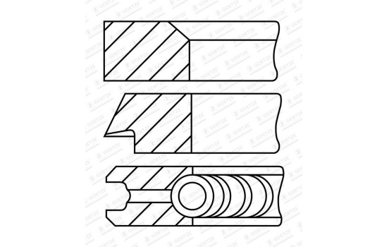jeu de segments de piston, Image 2