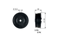 Poulie, vilebrequin DriveAlign®