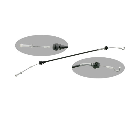 Câble d'accélération 01762 FEBI
