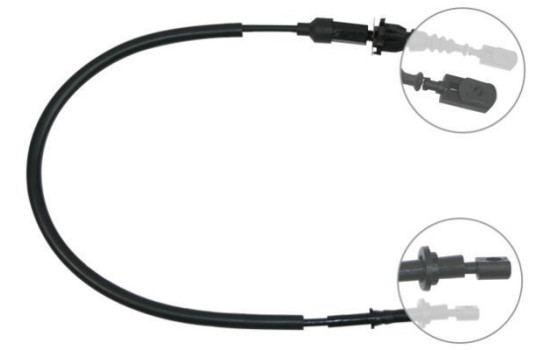 Câble d'accélération K32230 ABS