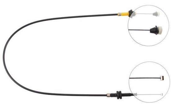 Câble d'accélération K32410 ABS