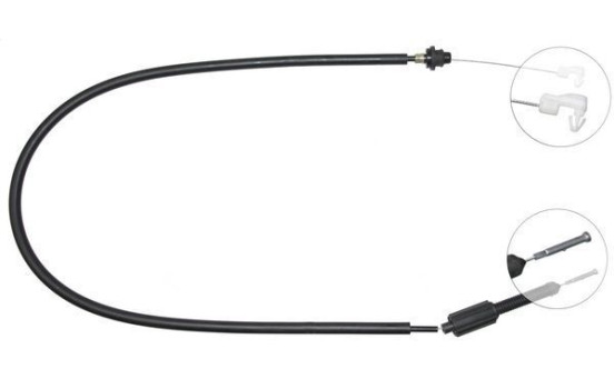 Câble d'accélération K34440 ABS