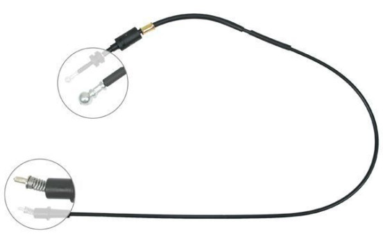 Câble d'accélération K36980 ABS