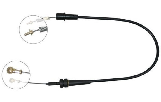 Câble d'accélération K37040 ABS