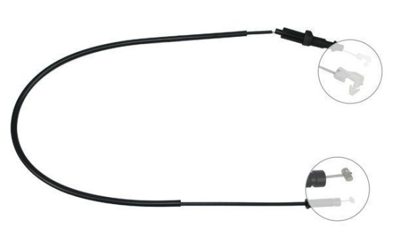 Câble d'accélération K37100 ABS