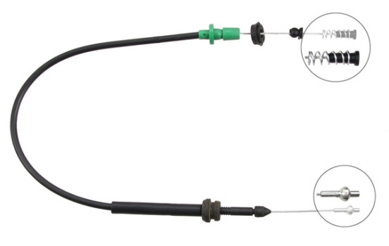 Câble d'accélération K37390 ABS