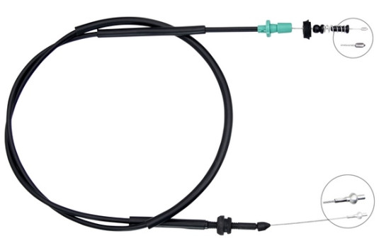 Câble d'accélération K37580 ABS