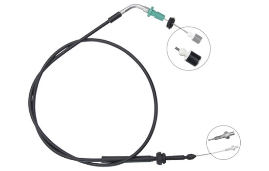 Câble d'accélération K37590 ABS