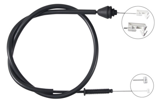 Câble d'accélération K37610 ABS