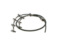 Tuyau, carburant de fuite