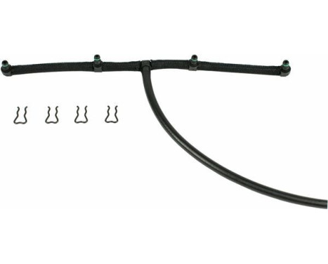Tuyau, carburant de fuite