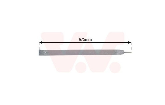 Bande de couple, réservoir de carburant 2813099 Van Wezel
