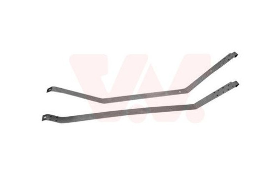 Jeu de supports, réservoir de carburant 3734098 Van Wezel, Image 2
