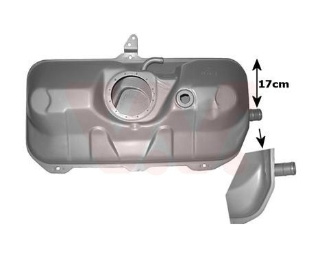 Réservoir de carburant 1758083 Van Wezel, Image 2