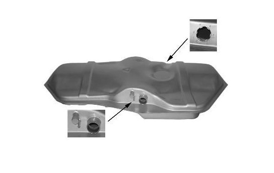 Réservoir de carburant 3730085 Van Wezel