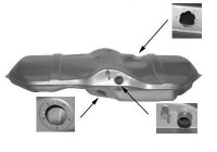 Réservoir de carburant 3730088 Van Wezel