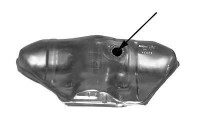 Réservoir de carburant 3763083 Van Wezel