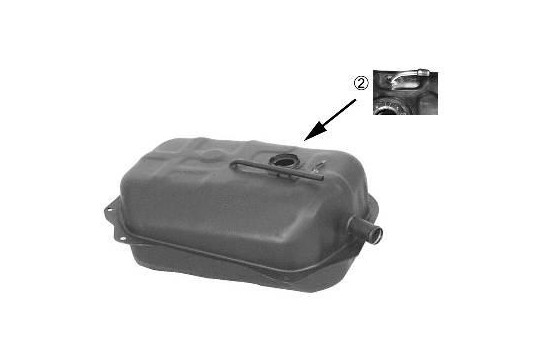 Réservoir de carburant 5240082 Van Wezel