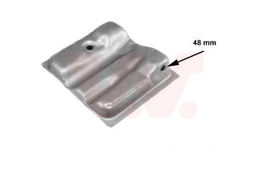 Réservoir de carburant 5870082 Van Wezel, Image 2