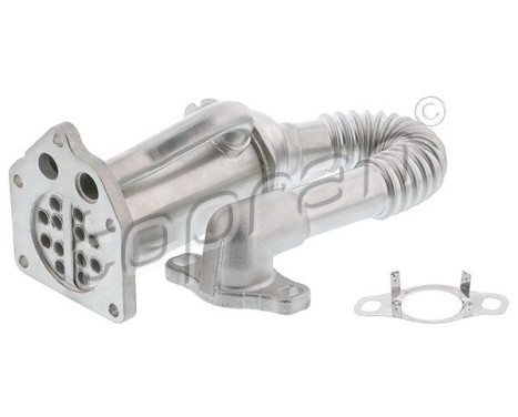 Refroidisseur, recirculation des gaz d'échappement