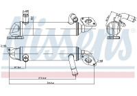 Refroidisseur, recirculation des gaz d'échappement