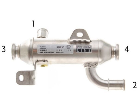 Refroidisseur, recirculation des gaz d'échappement, Image 4