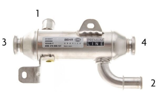 Refroidisseur, recirculation des gaz d'échappement, Image 4