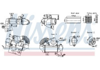 Refroidisseur, recirculation des gaz d'échappement