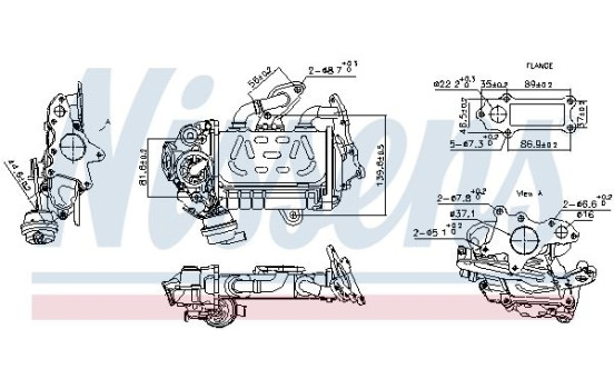 Refroidisseur, recirculation des gaz d'échappement, Image 5