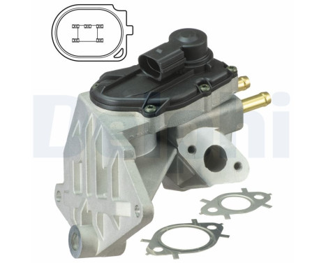 Vanne EGR EG10424-12B1 Delphi