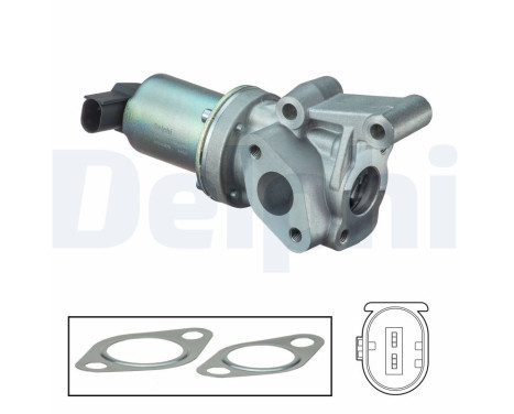 Vanne EGR EG10475-12B1 Delphi
