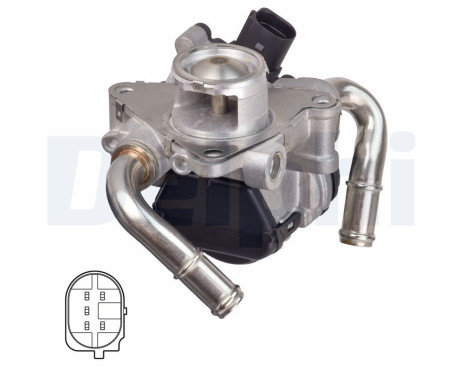 Vanne EGR EG10608-12B1 Delphi