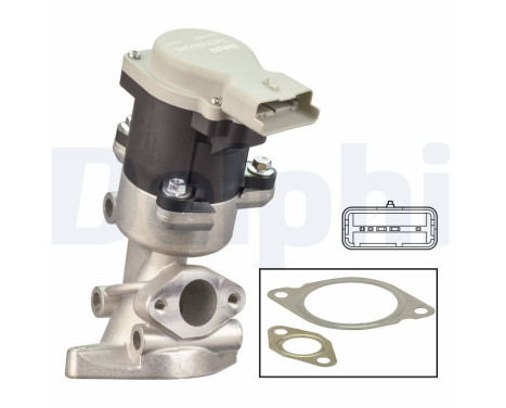 Vanne EGR EG10640-12B1 Delphi