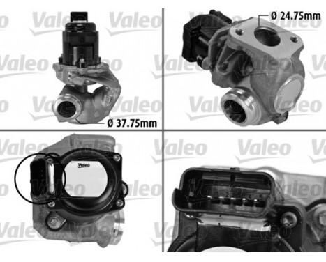 Vanne EGR ORIGINAL PART 700414 Valeo