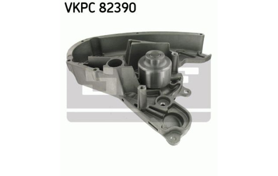 Conjunto bomba de agua + correa de distribución VKMC 02390 SKF, Imagen 2