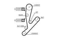 Correa de distribución 5592XS Gates