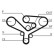 Correa de distribución CT1135 Contitech, Miniatura 4