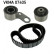 Juego de correas de distribución VKMA 07405 SKF, Miniatura 2