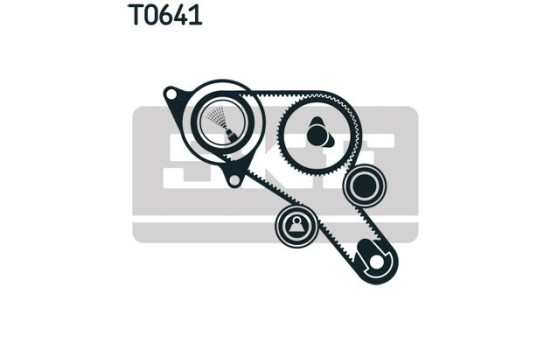 Juego de correas de distribución VKMA 07405 SKF, Imagen 3