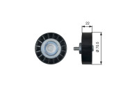 Correas trapezoidales con rodillos guía/rodillos deflectores T36607 Gates