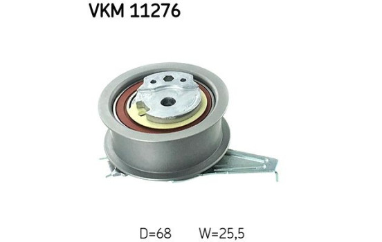 Polea tensora, correa de distribución VKM 11276 SKF