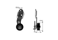 Polea tensora, correa Poly V T36108 Gates