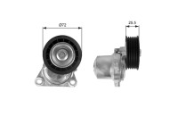 Polea tensora, correa Poly V T38408 Gates