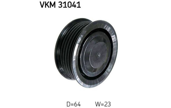 Polea tensora VKM 31041 SKF
