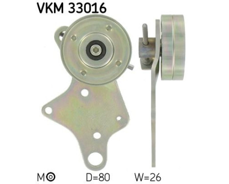 Polea tensora VKM 33016 SKF