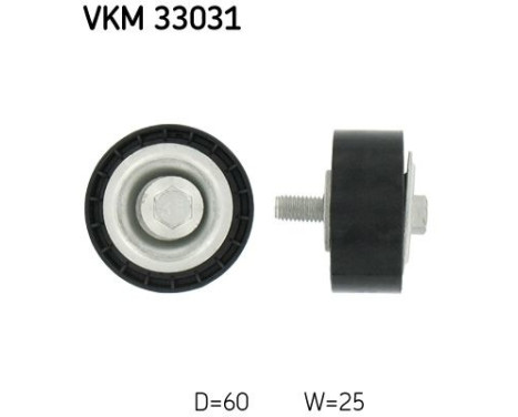 Polea tensora VKM 33031 SKF