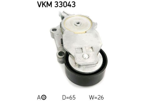 Polea tensora VKM 33043 SKF, Imagen 2