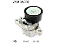 Polea tensora VKM 36020 SKF