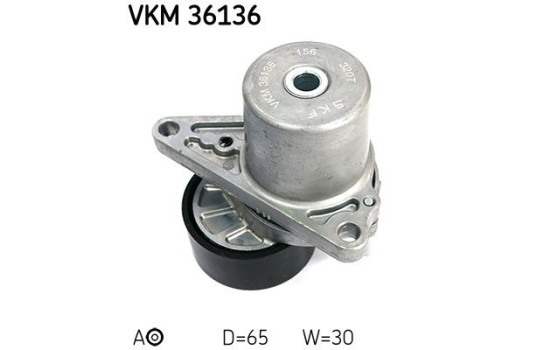 Polea tensora VKM 36136 SKF, Imagen 2